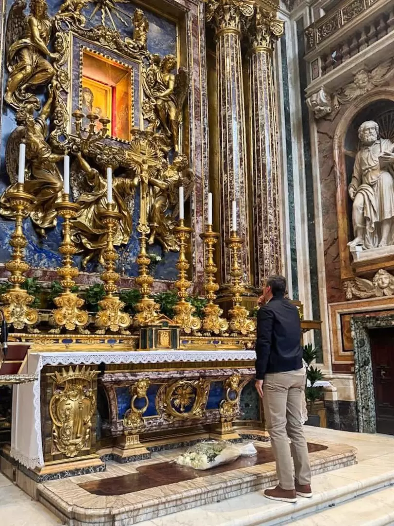 Santiago Peña en la Santa Sede.