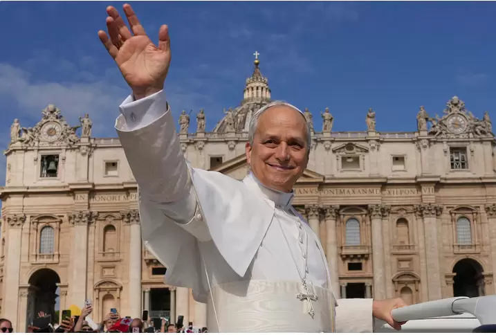 Papa Le�n XIV. Foto: AP Foto/Andrew Medichini Infobae.