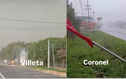 Temporal azota gran parte del pa�s.