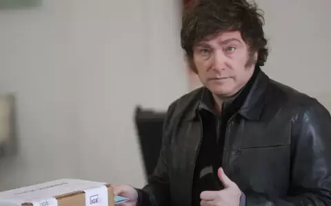 El presidente argentino, Javier Milei.