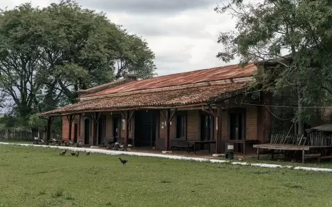 Ex estaci�n del tren de San Salvador, Guair�.