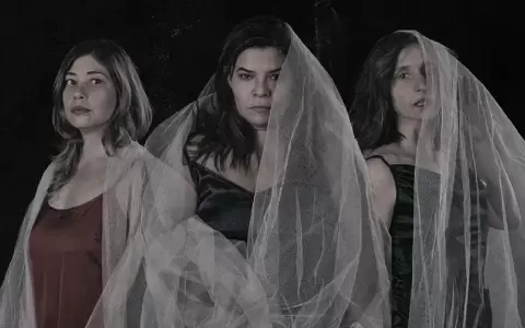 Elenco de "Soga. La delgada l�nea roja", dirigida por Edith Niz.