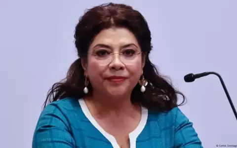 La alcaldesa de Ciudad de M�xico, Clara Brugada.