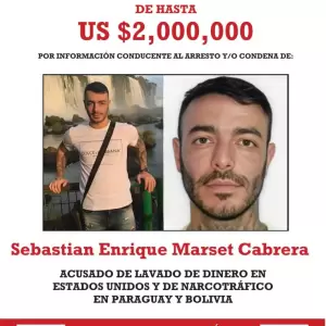 Estados Unidos ofrece USD 2 millones por Marset