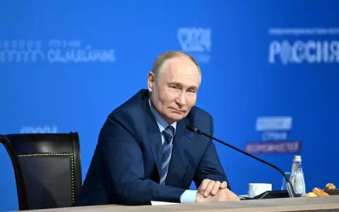 Vladimir Putin, presidente de Rusia.