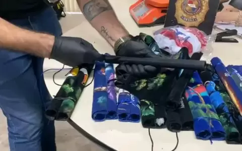 En el interior de estos tapices pretend�an enviar droga a China.
