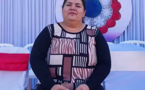 Mirtha Fern�ndez, intendenta de Valenzuela.