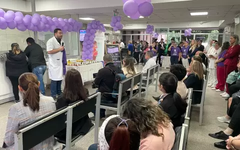 Charla sobre prevenci�n y concienciaci�n sobre preeclampsia.