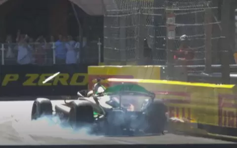 Joshua Duerksen no pudo completar la carrera principal del Gran Premio de M�naco de F�rmula 2.