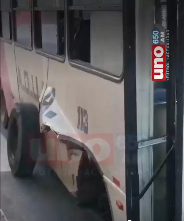 De esta forma qued� el colectivo.