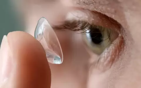 Lentes de contacto.