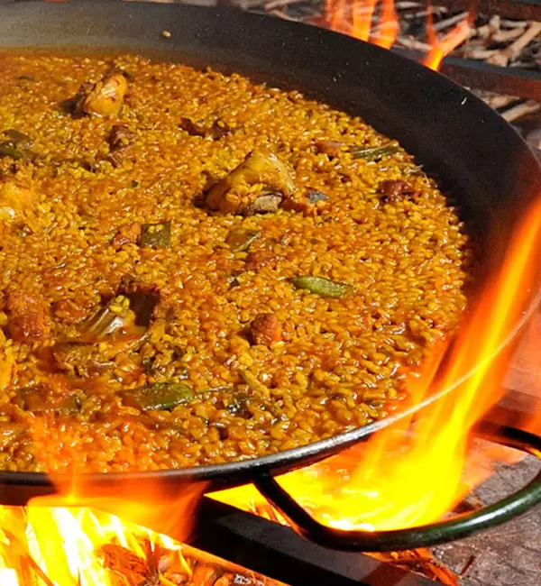 Paella. Foto referencial. vaellocampos