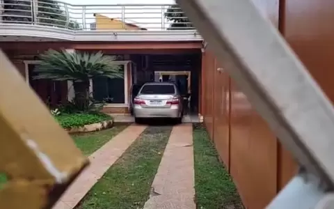 La vivienda allanada esta ma�ana, donde cae el supuesto integrante del PCC.