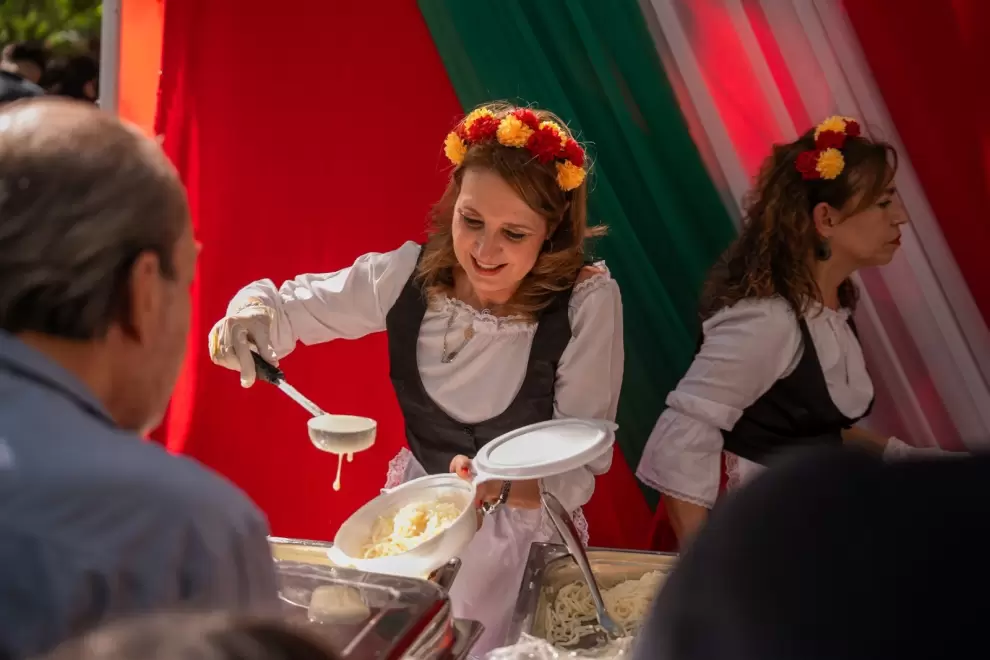 En la Festa in Piazza se degustar�n varios platos t�picos de Italia. Foto: Gentileza.