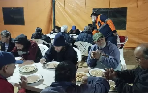Albergue de la Secretar�a de Emergencia Nacional.