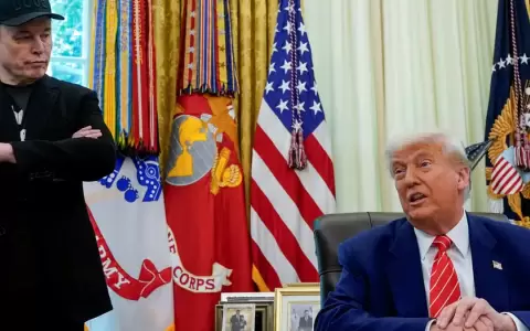 Elon Musk y Donald Trump.