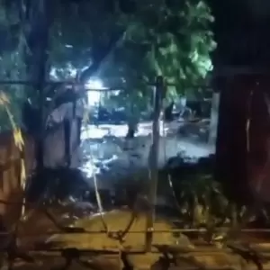 Fuertes lluvias causan da�os, dejan 90.000 usuarios sin luz y calles inundadas