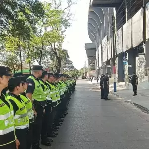 Fuerte dispositivo de seguridad para el partido decisivo de la Albirroja ante Ecuador