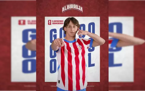 �Centro, cabeza y gol!: Mat�as Galarza puso en ventaja a la Albirroja ante Uruguay