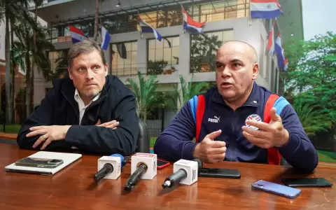 Natalicio Chase y Basilio "Bachi" N��ez.