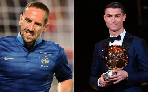 Frank Rib�ry respondi� a Cristiano Ronaldo y reaviv� un debate sobre el Bal�n de Oro