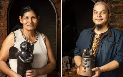 Carolina Noguera y Marcelo Constantino.