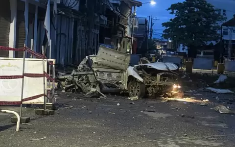 Atentado terrorista en Colombia.