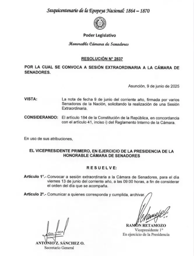 Convocatoria