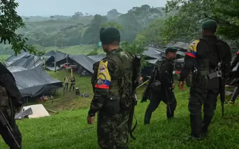 El jefe guerrillero alias "Cholinga", lugarteniente de "Iv�n Mordisco", era uno de los miembros de las disidencias de las FARC m�s buscados,