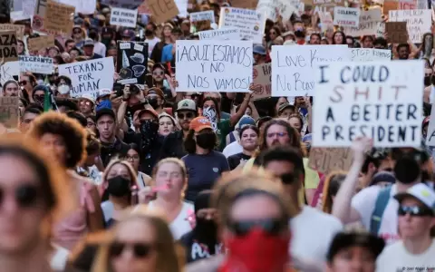 Protestas en Los �ngeles contra la pol�tica antimigraci�n de Donald Trump.