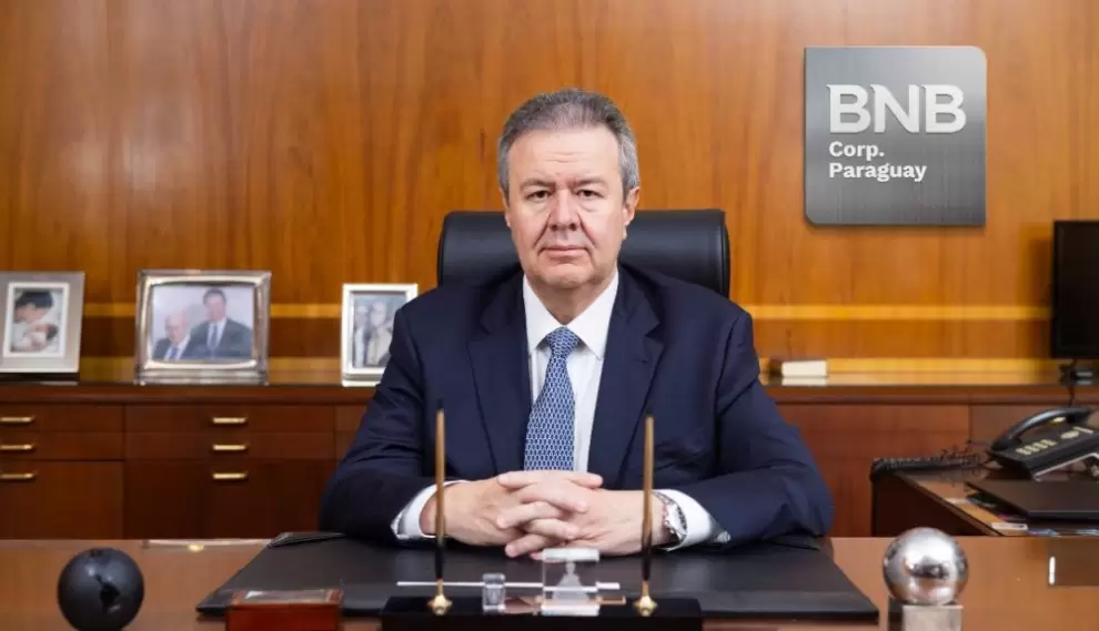 Pablo Bedoya, presidente de BNB Corporaci�n Paraguay.