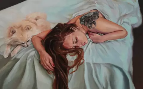Anna Scavone, obra  exhibida en la muestra "Metanoia".