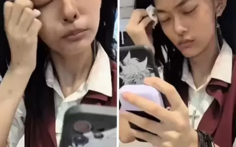 La mujer no era identificada por el sistema de reconocimiento facial.