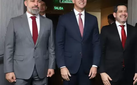 Santiago Abascal, l�der del partido espa�ol Vox y pol�tico ultraconservador, de extrema derecha.
