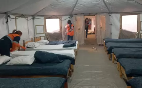Albergue de la SEN en la Costanera de Asunci�n.