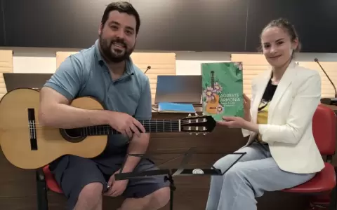 Javier Acosta Giangreco y Ana Vidovic.