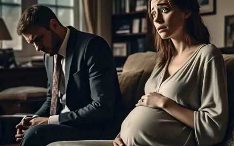 Infidelidad masculina durante el embarazo.