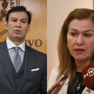 Bar�n responde a cr�ticas de Ovelar y dice ser capaz de seguir al frente de Salud