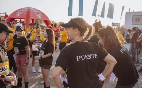 Corrida por la ni�ez.