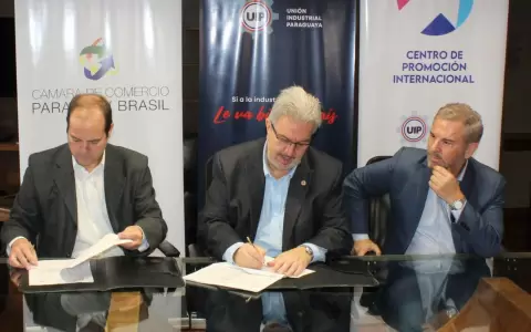 La UIP  y la CCPB firmaron un convenio de cooperaci�n para realizar la Expo Paraguay Brasil 2025.