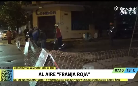 Calle Alberdi esquina Presidente Franco de Asunci�n.