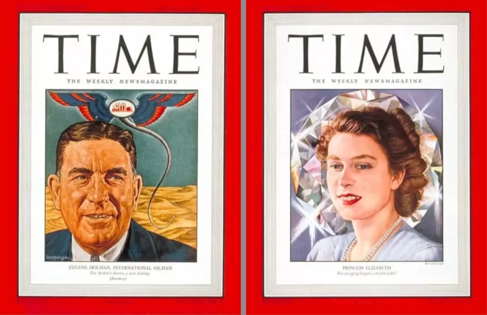 Revista Time, portadas del 24 y 31 de marzo de 1947.