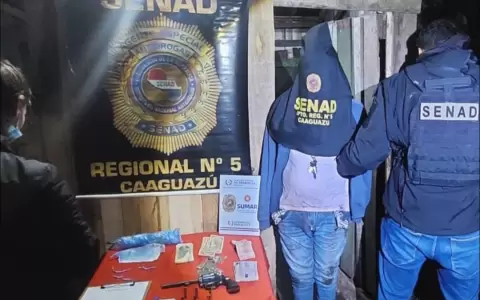 Allanamiento en Caaguaz�.