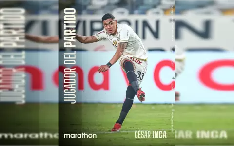 C�sar Inga anot� un golazo, fue elegido figura y habl� sobre su posible llegada a Olimpia