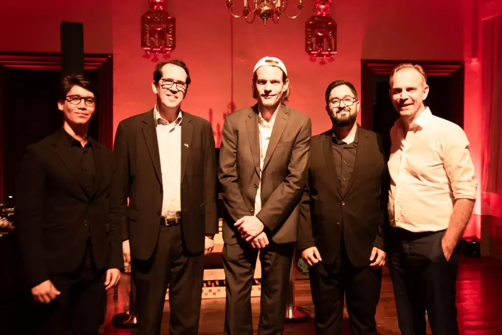 Enrique R�os, Diego S�nchez Haase, Arno L�cker, Jos� Mongel�s y Michael Maul.