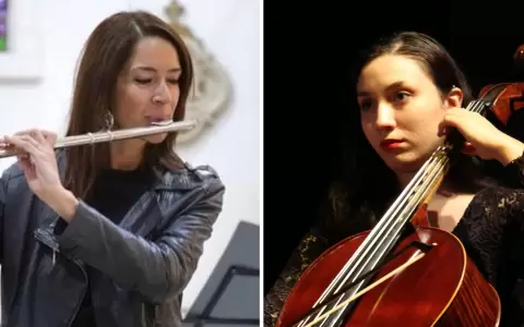 Natalia Garnero y Mar�a Cristina Perina.