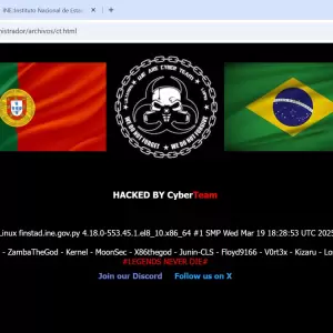 Ciberataque de "CyberTeam" vuelve a golpear p�ginas estatales en Paraguay