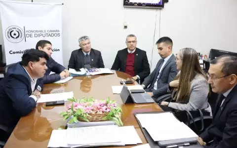 Reuni�n en la C�mara de Diputados.