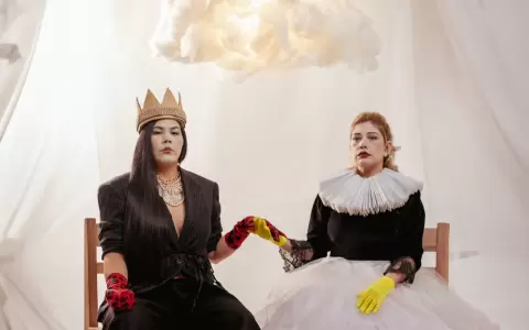 Edith Niz y Mar�a Liz Barrios.