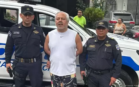 Enrique Anaya fue detenido el 7 de junio y ahora permanecer� en prisi�n.